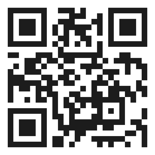 スマホ点字練習用タイプライターのQRコード