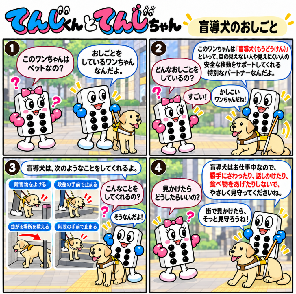 第4話 盲導犬のおしごと